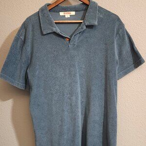 Birdwell Beach Britches Terry Cloth Polo Shirt